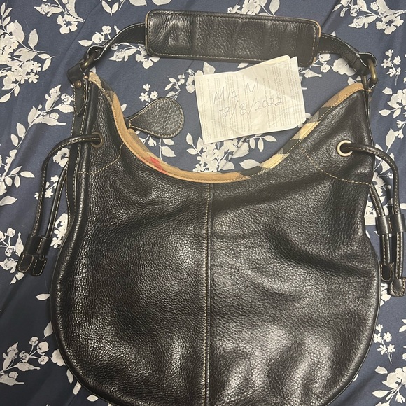 Burberry Leather Murphy Handbag - Picture 3 of 9